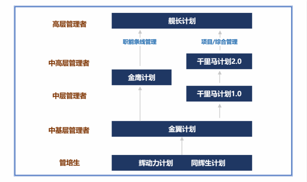 金輝人才發(fā)展項(xiàng)目體系